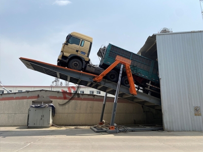 無基礎(chǔ)散料卸車裝置